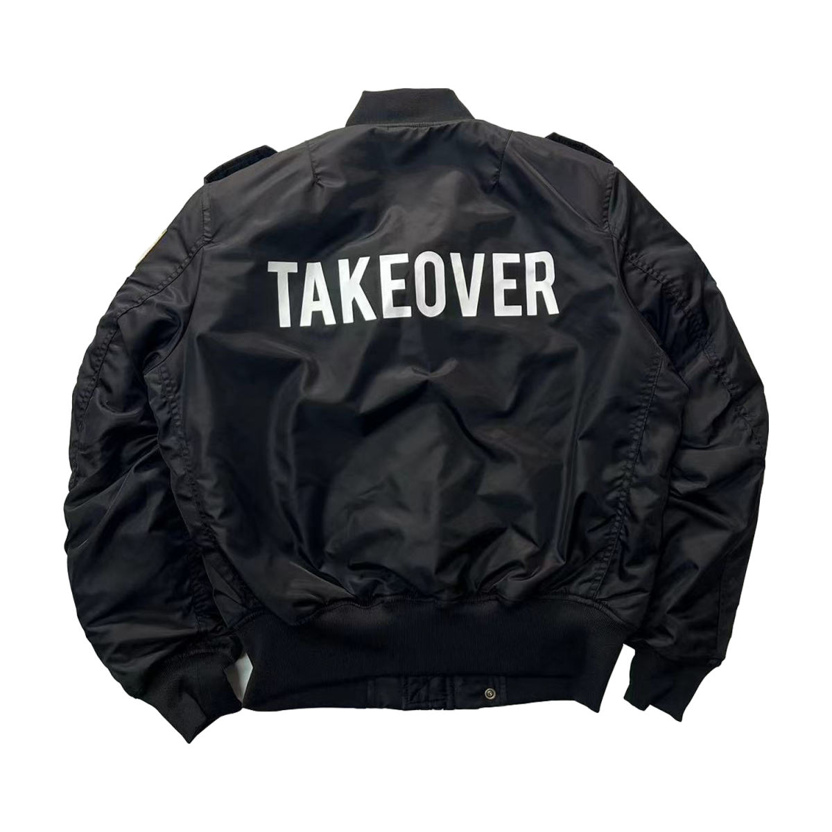 Takeover Flight Jacket Black